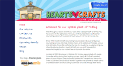 Desktop Screenshot of heartsandcraftscounseling.org